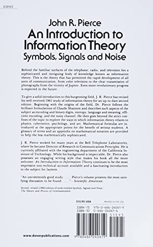 An Introduction to Information Theory, Symbols, Signals and Noise - Retail Maharaj