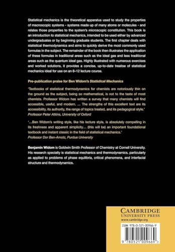 Statistical Mechanics: A Concise Introduction for Chemists - Retail Maharaj