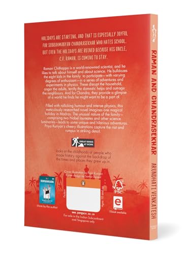 Raman and Chandrasekhar: Lighting Up the Stars (Great Minds At Work Series): A Fun Introduction to Nobel Prize-Winning Scientists | Ages 10+ - Retail Maharaj