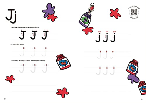 Mrs Wordsmith ABC Handwriting Book, Ages 4-7 (Early Years & Key Stage 1): Story Book With Handwriting Practice - Retail Maharaj