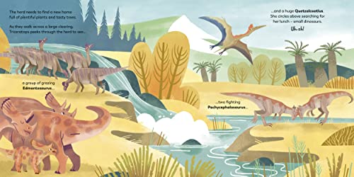 A Dinosaur's Day: Triceratops Follows Its Herd - Retail Maharaj