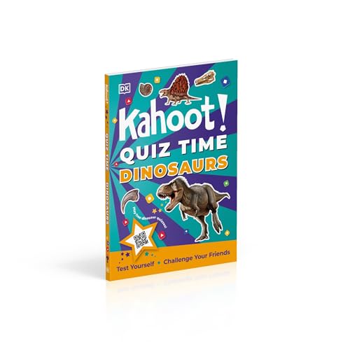 Kahoot! Quiz Time Dinosaurs: 250 Trivia Questions (with QR Codes Inside for 150 Interactive Bonus Questions) – Educational Kids Quiz Book - Retail Maharaj