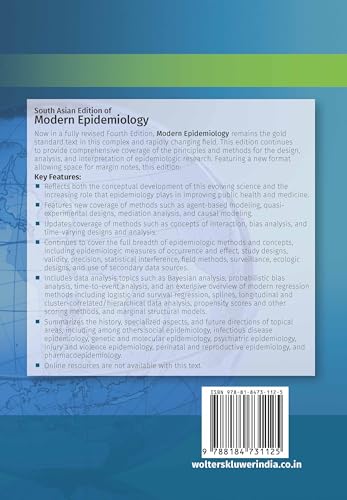 Modern Epidemiology, 4th South Asian ed