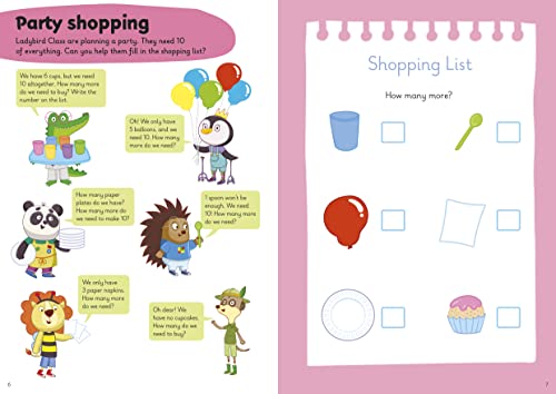 Addition and Subtraction: A Learn with Ladybird Activity Book 5-7 years: Ideal for home learning (KS1) - Retail Maharaj