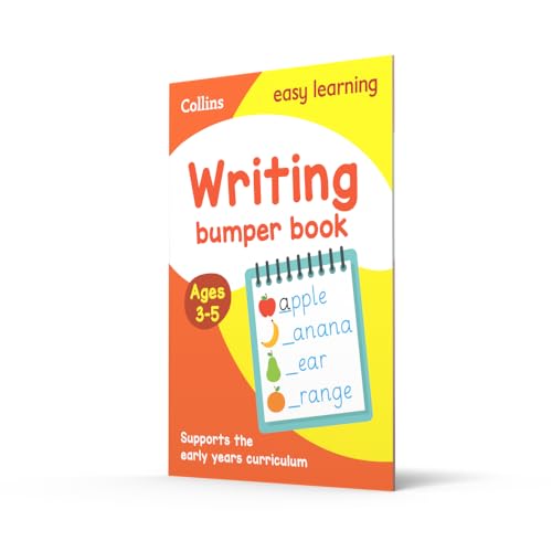 Writing Bumper Book Ages 3-5: Ideal for Home Learning - Retail Maharaj