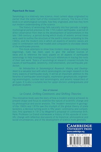 An Introduction to Seismological Research: History and Development - Retail Maharaj