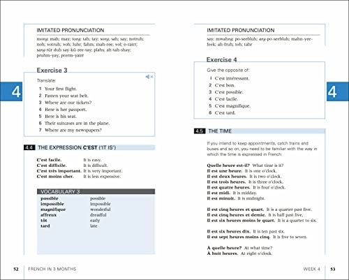 French in 3 Months with Free Audio App: Your Essential Guide to Understanding and Speaking French - Retail Maharaj