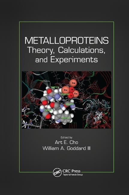 Metalloproteins: Theory, Calculations, and Experiments - Retail Maharaj