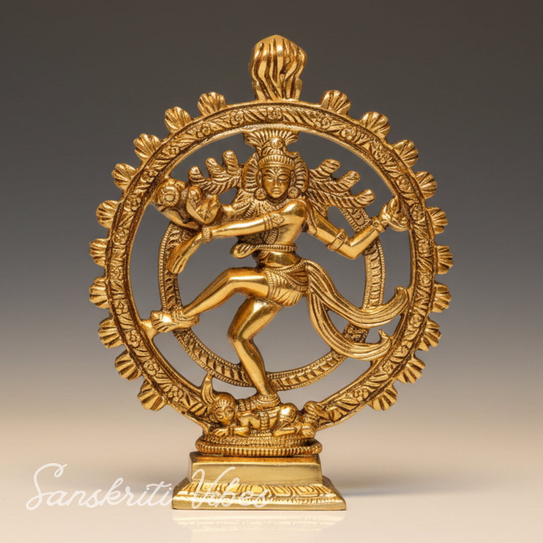 Shiva Idol Metal Statue for Home Decor Mandir Temple Puja Meditation Vastu Positive Energy Showpiece Handcrafted
