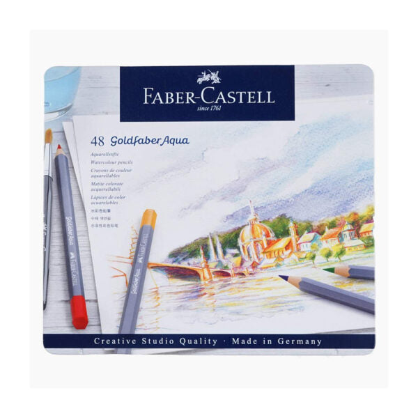 Faber Castell Goldfaber Aqua Watercolour Pencils Artist Colour Set
