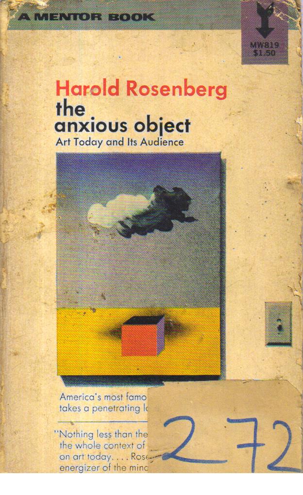 The Anxious Object. - Retail Maharaj
