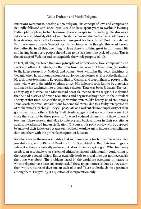 Vedic Tradition & World Religions - Retail Maharaj