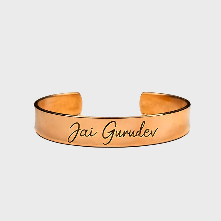 Copper Accessories - Jai Gurudev Bracelet - Retail Maharaj