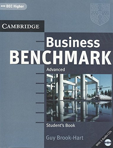 BUSINESS BENCHMARK ADVANCED STUDENTS BOOK W/3ACDSBEC HIGHER ED. (SOUTH ASIAN ED.)