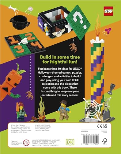 The LEGO Halloween Games Book: Ideas for 50 Games, Challenges, Puzzles, and Activities - Retail Maharaj