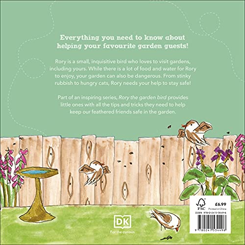 Rory the Garden Bird (Roly and Friends) - Retail Maharaj