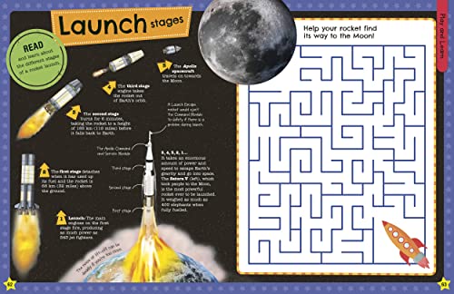 The Fact-Packed Activity Book: Space: With More Than 50 Activities, Puzzles, and More! - Retail Maharaj