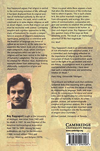 Ritual and Religion in the Making of Humanity