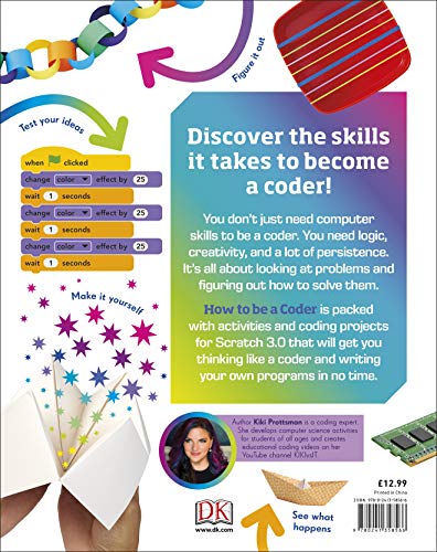 How To Be a Coder: Learn to Think like a Coder with Fun Activities, then Code in Scratch 3.0 Online! (Careers for Kids) - Retail Maharaj