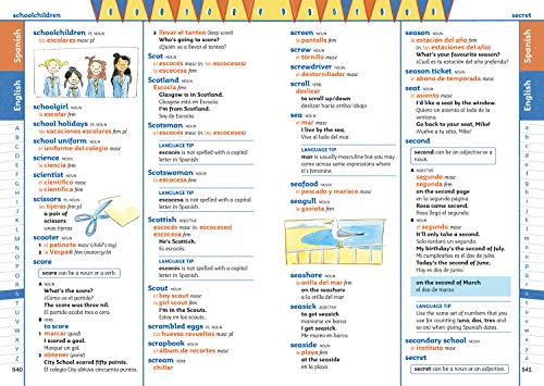 Primary Spanish Dictionary: Illustrated Dictionary for Ages 7+ - Retail Maharaj