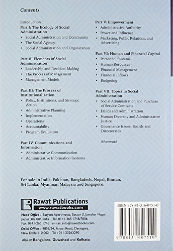 Social Administration - Retail Maharaj