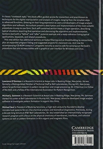 Practical Algorithms for Image Analysis Second Edition: Description, Examples, Programs, and Projects: Descripiton, Examples, Programs, and Projects - Retail Maharaj