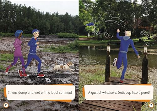 Phonic Books Moon Dogs Extras Set 2: Adjacent consonants and consonant digraphs (Phonic Books Catch Up Readers) - Retail Maharaj