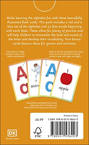 English for Everyone Junior English Alphabet Flash Cards - Retail Maharaj