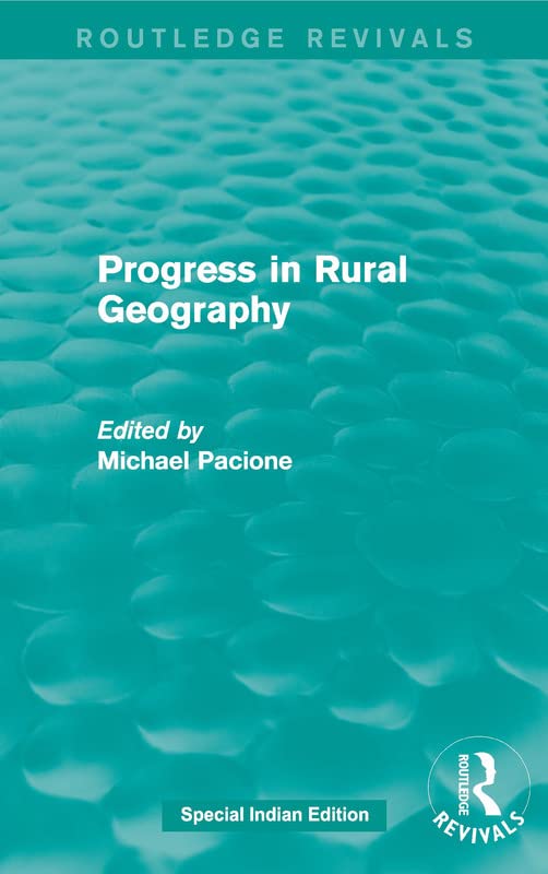 Progress in Rural Geography (Routledge Revivals) - Retail Maharaj