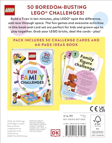 LEGO Fun Family Challenges: 50 Boredom-Busting Ideas to Build and Play - Retail Maharaj