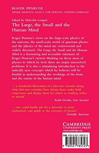 The Large, the Small and the Human Mind (Canto)