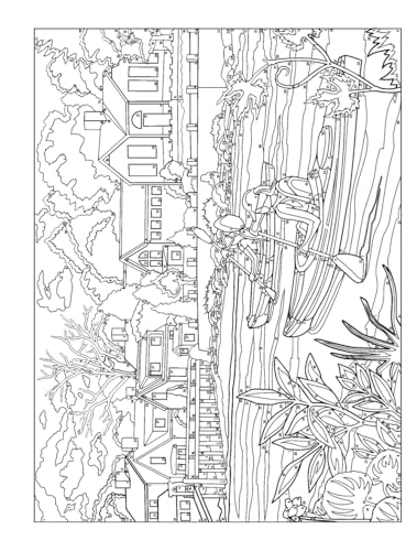 Creative Haven Autumn Inspirations Color by Number