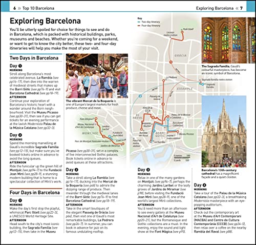 DK Eyewitness Top 10 Barcelona (Pocket Travel Guide) - Retail Maharaj