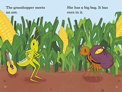 Ladybird Readers Level 1 - The Ant and the Grasshopper (ELT Graded Reader) - Retail Maharaj