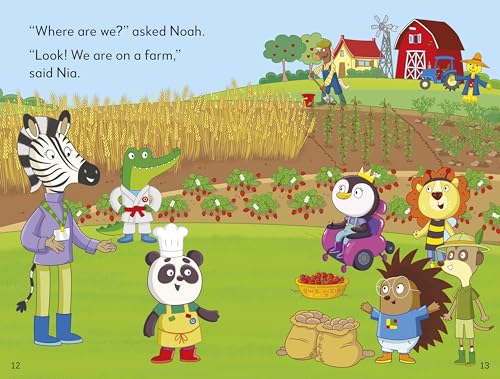 Ladybird Class - Let’s Go to the Farm: Read It Yourself - Level 1 Early Reader - Retail Maharaj