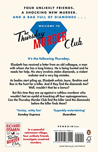 The Man Who Died Twice (Book 2): Stolen Diamonds, Ruthless Killers & Laugh-Out-Loud Twists in the Unmissable Sequel to the Million Copy Bestseller | The Thursday Murder Club Series - Retail Maharaj