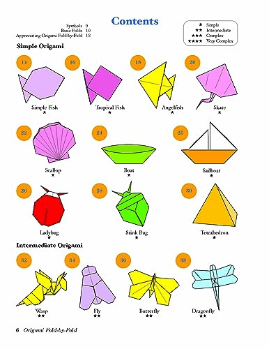 Origami Fold-by-Fold: Building Skills One Step at a Time from Beginner to Advanced - Retail Maharaj
