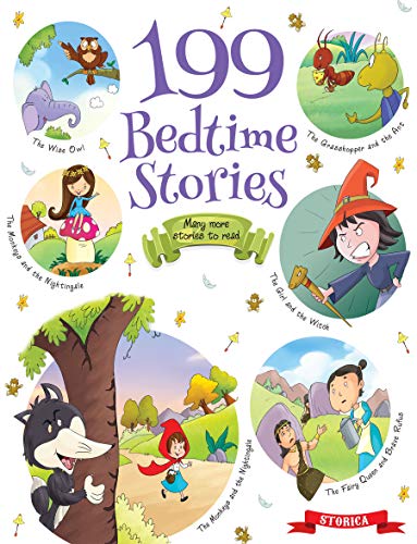 199 Bedtime Stories with Colorful Pictures - Retail Maharaj