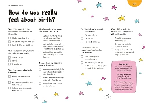 The Fearless Birth Journal: Growing Your Mind-body Connection Throughout Pregnancy - Retail Maharaj