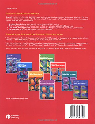 Clinical Cases in Pediatrics (Blueprints)