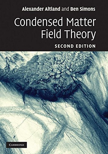 Condensed Matter Field Theory - Retail Maharaj