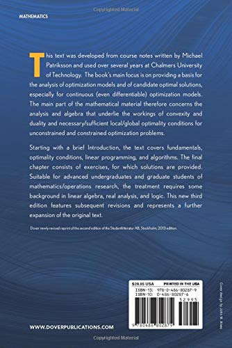 An Introduction to Continuous Optimization: Foundations and Fundamental Algorithms, Third Edition (Dover Books on Mathematics) - Retail Maharaj