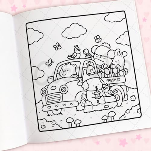 Cozy Cuties: A Cute and Comfy Colouring Book for All Ages (Coco Wyo) - Retail Maharaj