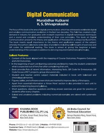Digital Communication | AICTE Prescribed Textbook (DIP464EN) - Retail Maharaj