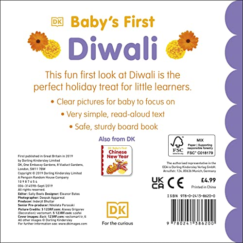 Baby's First Diwali (Baby's First Holidays) - Retail Maharaj
