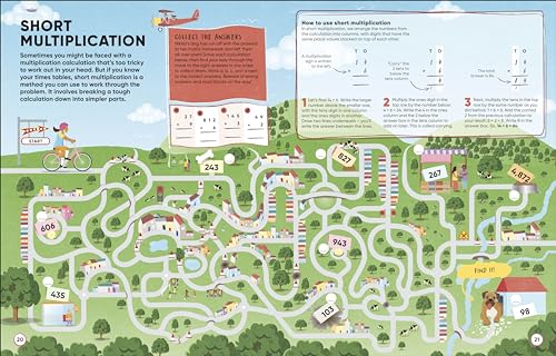 Brain Booster Maths: Over 100 Mind-Boggling Activities that Make Learning Easy and Fun - Retail Maharaj