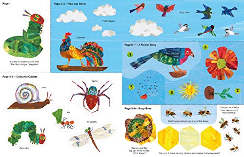 The Very Hungry Caterpillar's Nature Sticker and Colouring Book - Retail Maharaj