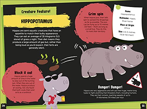 Gross and Ghastly: Animals: The Big Book of Disgusting Animal Facts - Retail Maharaj