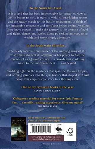 Assail: inventive and original. A compelling frontier fantasy epic (Malazan Empire)