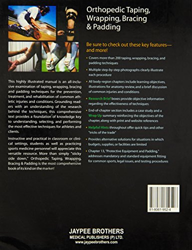 (OLD) ORTHOPEDIC TAPING,WRAPPING, BRACING & PADDING